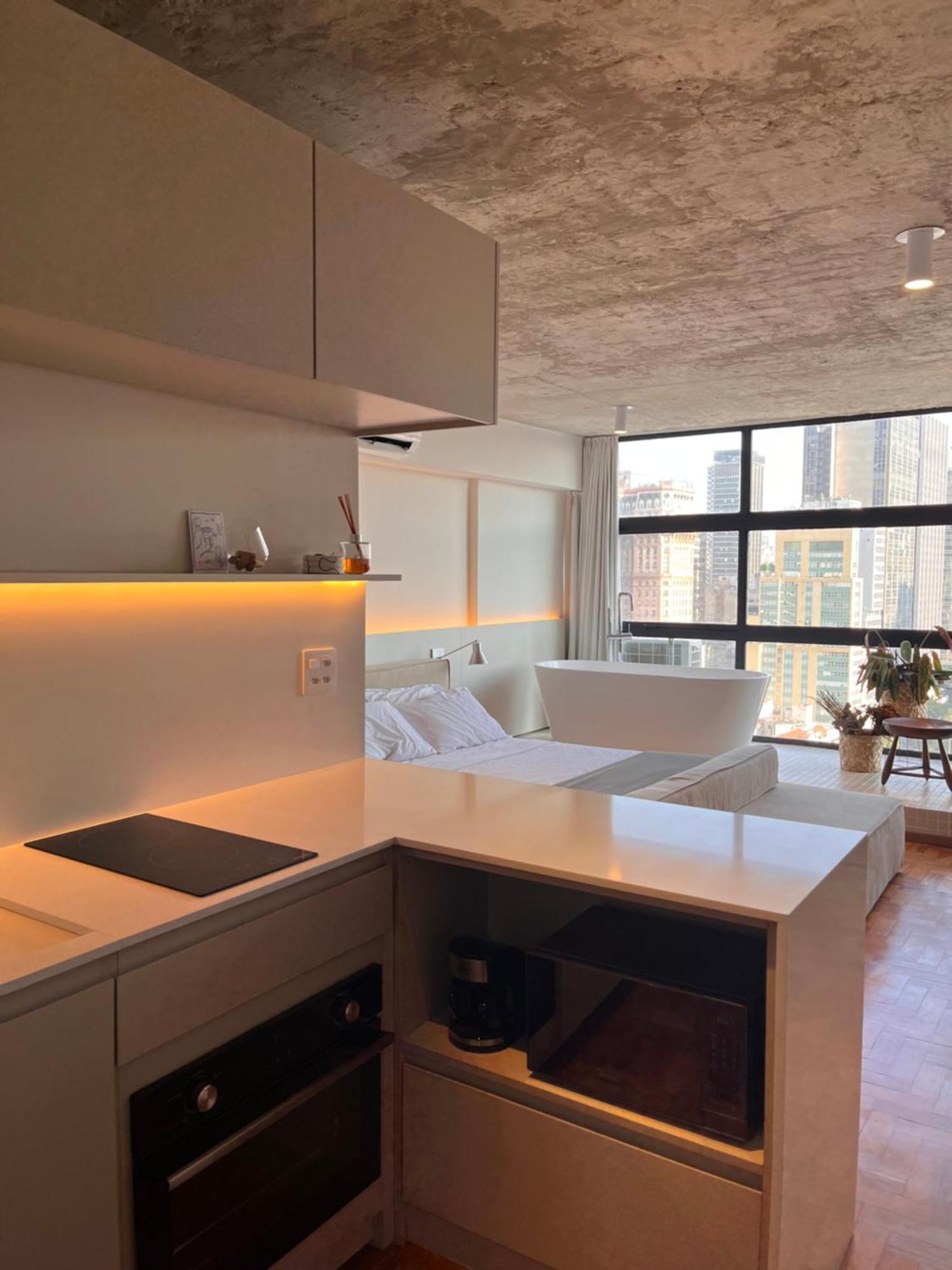 Alto 26-mirante Luxuoso Com Banheira No Centro Sp Apartamento *