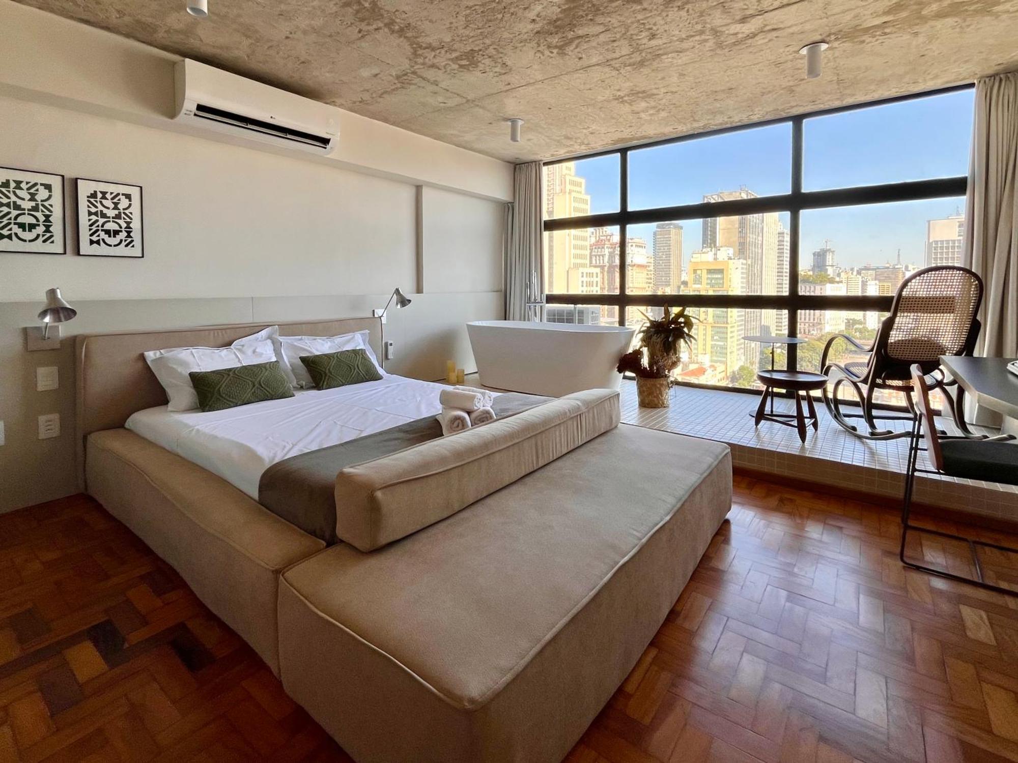 Alto 26-mirante Luxuoso Com Banheira No Centro Sp